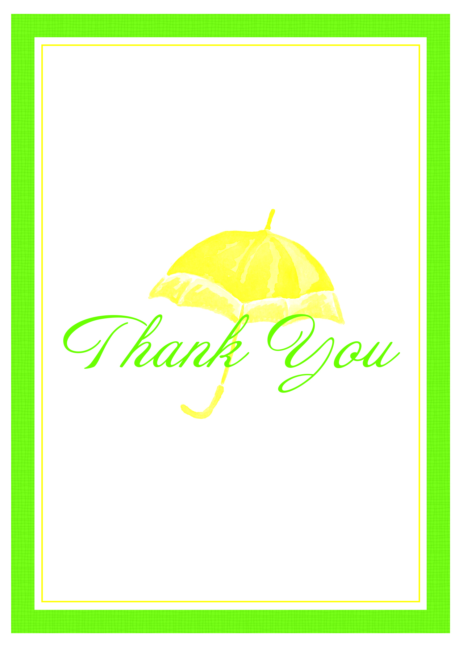 Handwritten Notes Thank You