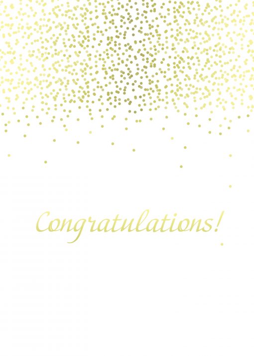 Handwritten Notes Congratulations